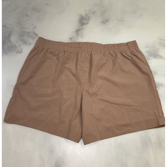 NWOT Women’s Mondetta Outdoor Project Caramel Pull On Shorts Activewear Size XXL - Picture 8 of 9